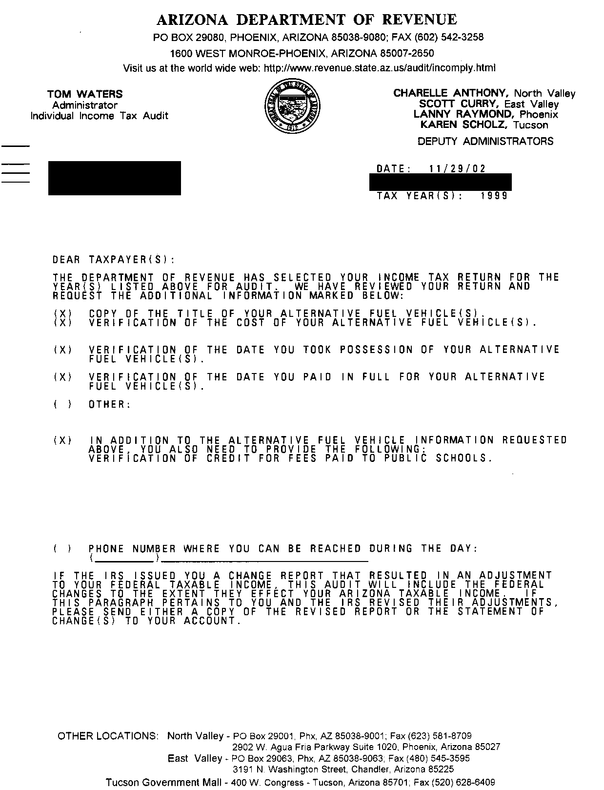 Winter 2002 Epilogue